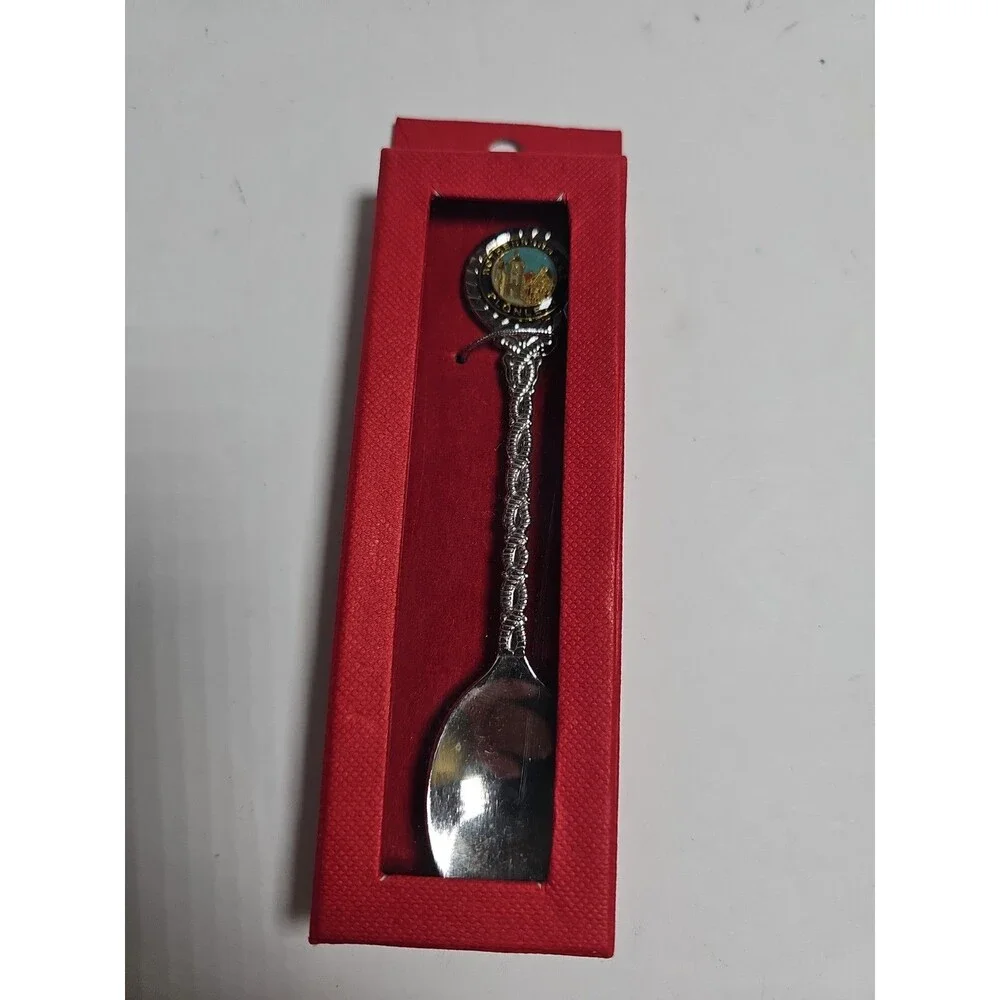 Vintage Souvenir Spoon Collectible Rothenburg ob der Tauber Germany In Box